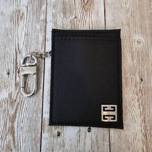 Givenchy Black cardholder with Chain